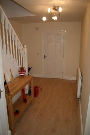 Spacious hallway