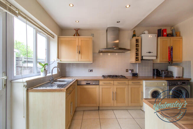 Kitchen from dining extension