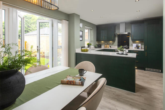 Inside view of Radleigh kitchen