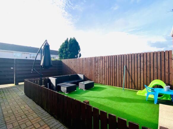 Rear garden