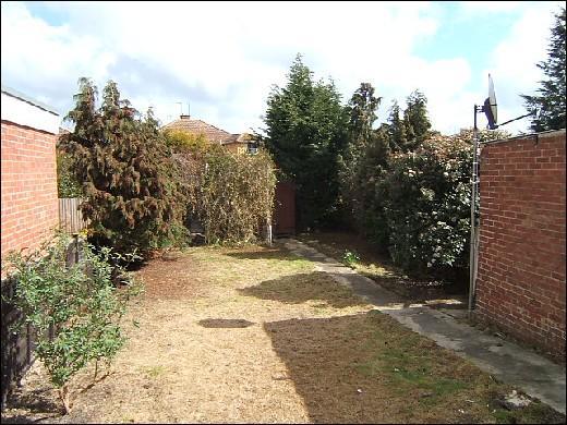 Rear gardens