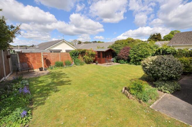 Rear garden
