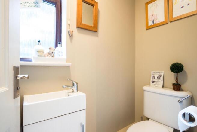 Downstairs cloakroom