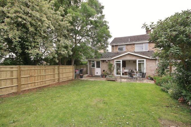 Rear of Property