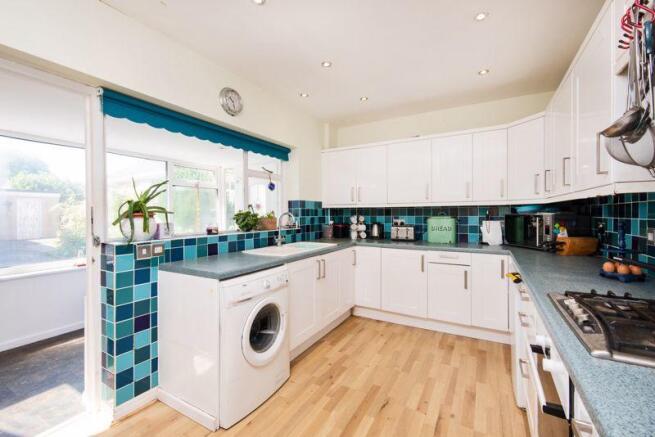 Kitchen Leading To Sun Room