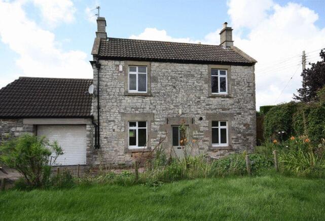 Rear of property