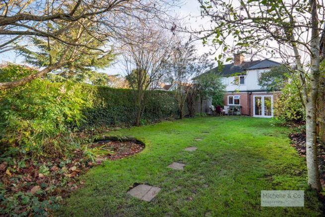 Rear garden