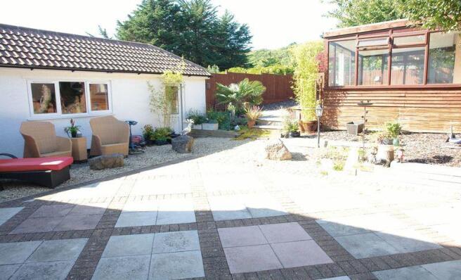 Sheltered terrace
