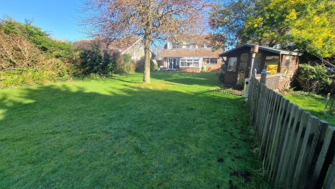Rear of Property