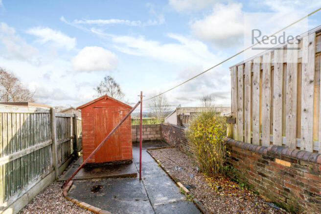 Rear garden