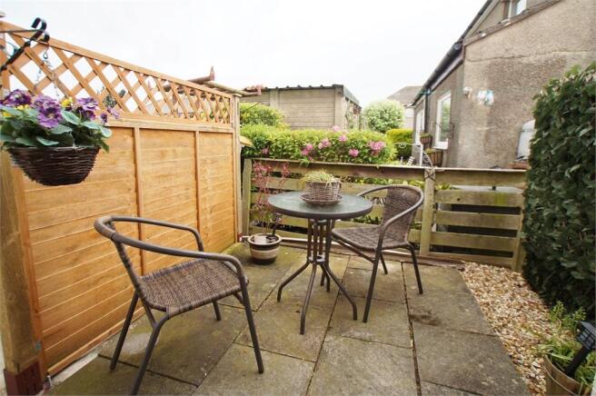 Front patio area