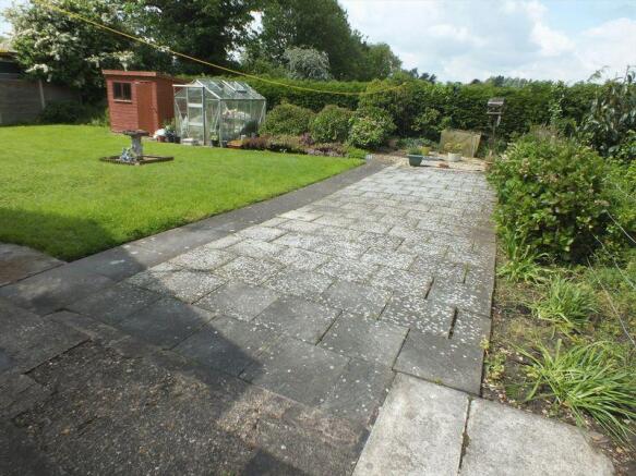 Rear garden