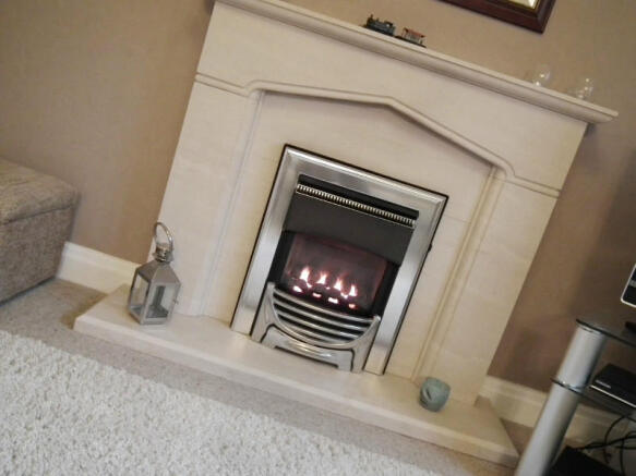Fireplace to Lounge