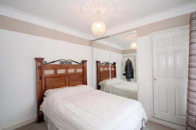 Bedroom 2 with rear 