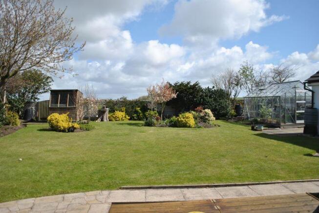 Rear garden