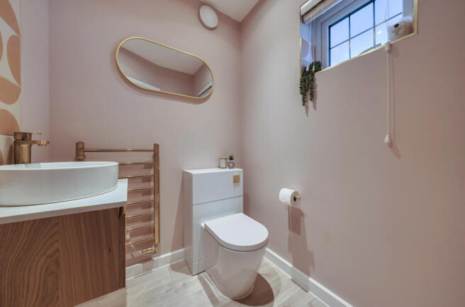 Downstairs Cloakroom.