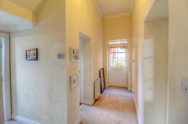 Ground Floor Hallway Leading To Side Door