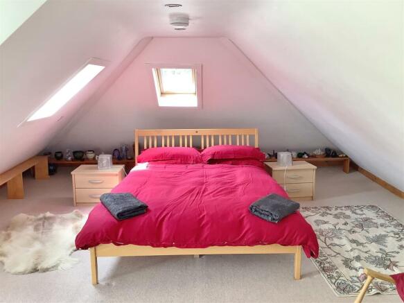 The Byre attic storage room