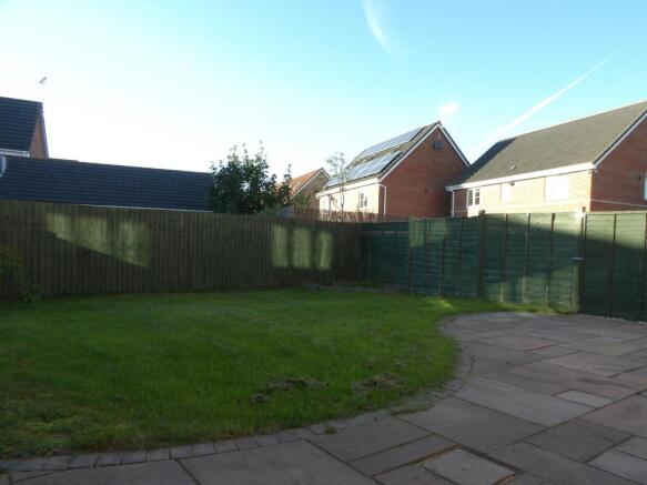 Rear garden