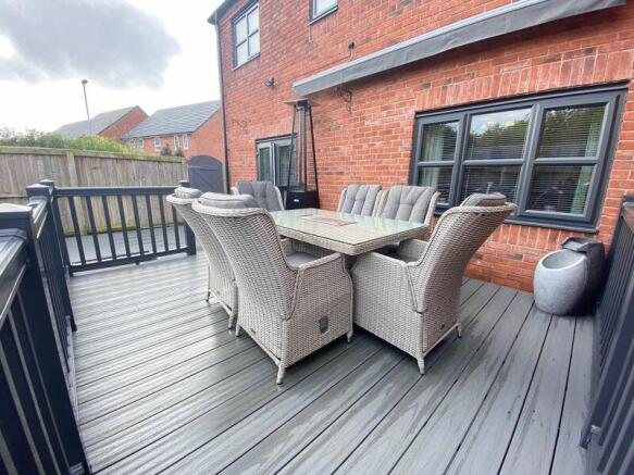 Quality Decking/Seating Area