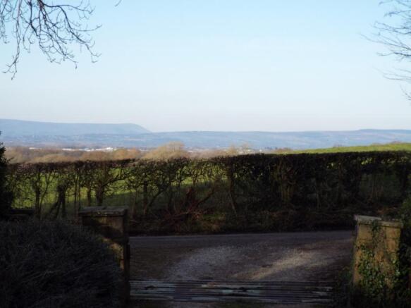 view to the front