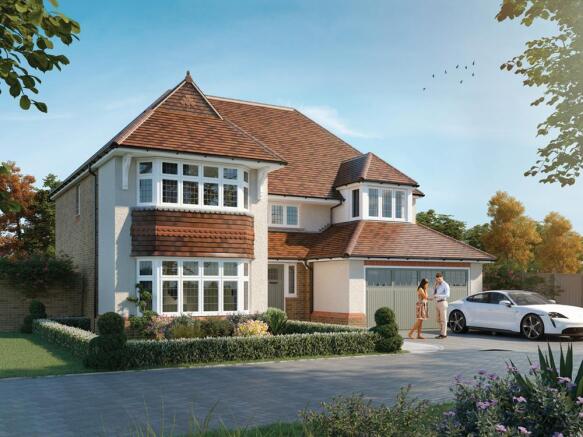 External CGI in render of the Richmond, a 4 bedroom house