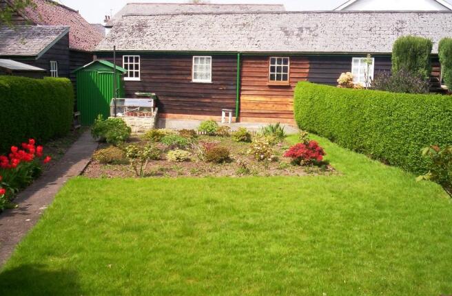 Rear garden