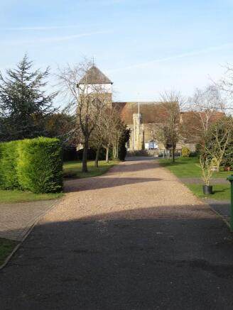 Private Driveway to Property