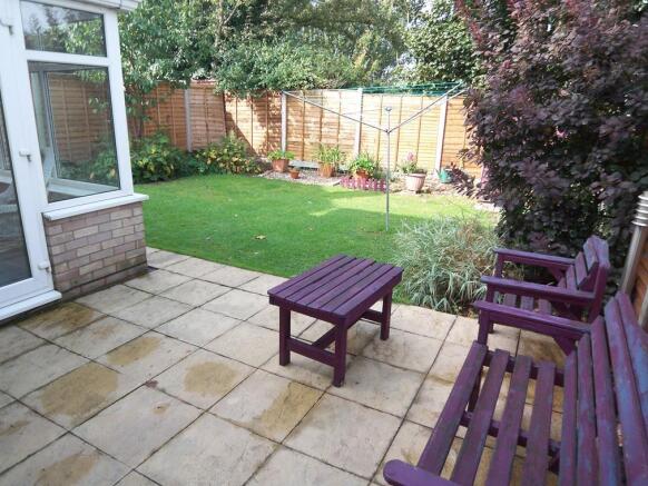 Rear garden