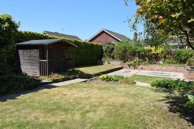 Rear garden