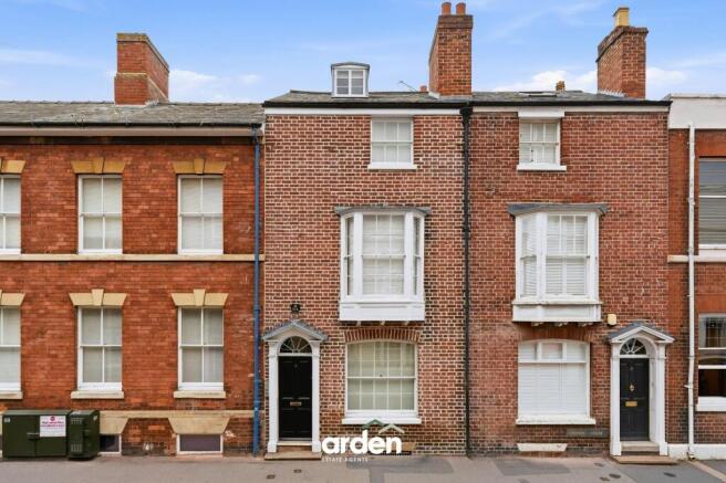3-bed terraced on Pierpoint Street, Worcester, WR1, £250,000