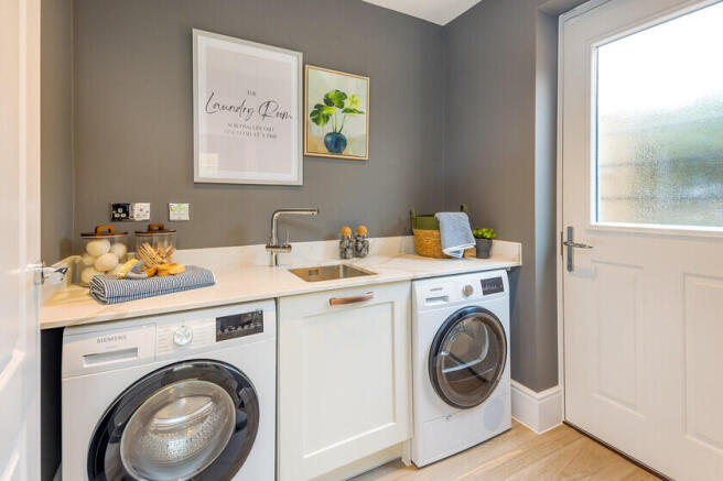 Utility room in the Henley