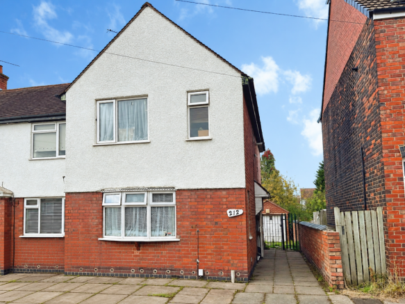 3-bed terraced on 212 Westbury Road, Stockingford, Nuneaton, Warwickshire CV10 8HH, £70,000