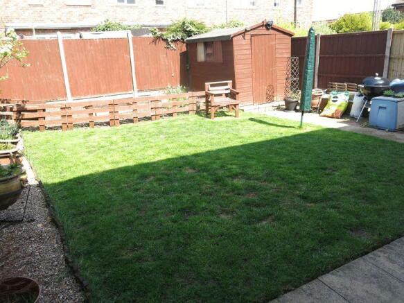 Rear garden