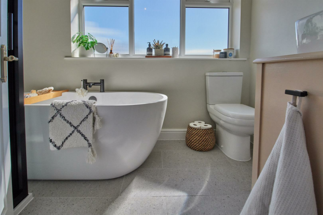 Refitted bathroom to rear