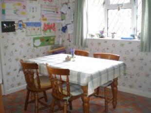 breakfast area