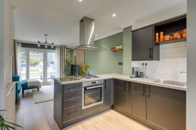 Open Plan Kitchen & Living Room