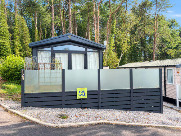 2-bed caravan on Warren Bay, Watchet, £66,000