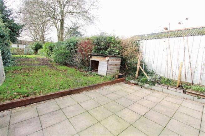Rear Garden: