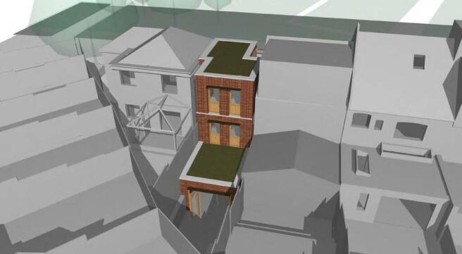 Proposed rear elevation