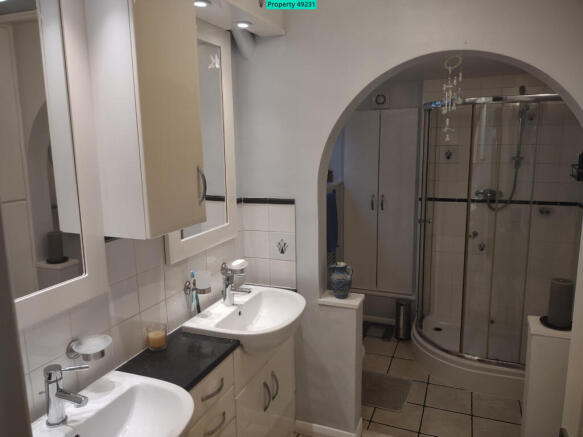 Downstairs shower room 