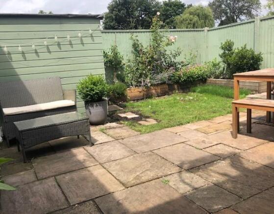 Rear garden