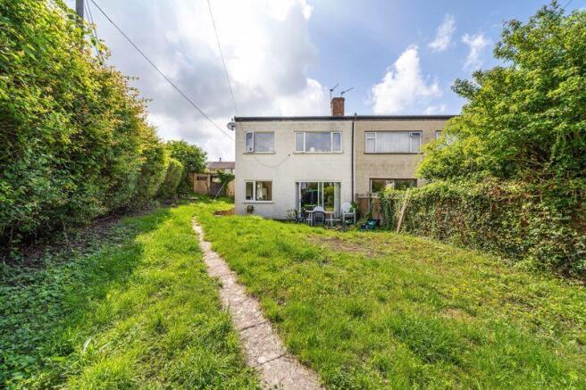Rear of Property