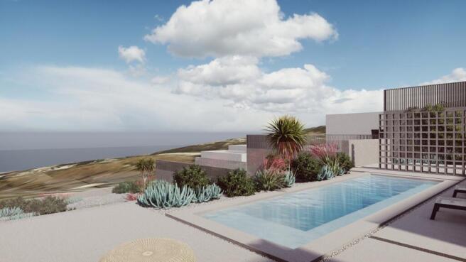 Lot with an approved villa development plan in a quiet area with ocean views in Guía de Isora