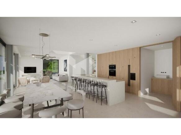Kitchen and dining room