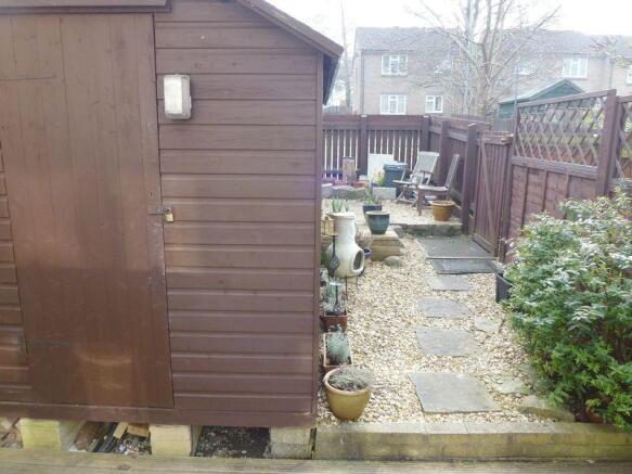 Shed and garden