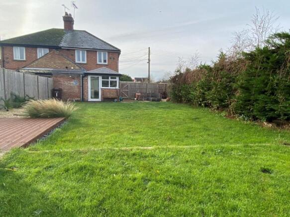 Rear of Property