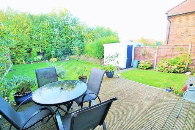 Rear garden
