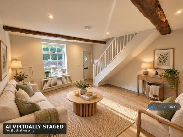 Living Room (Ai Staged)