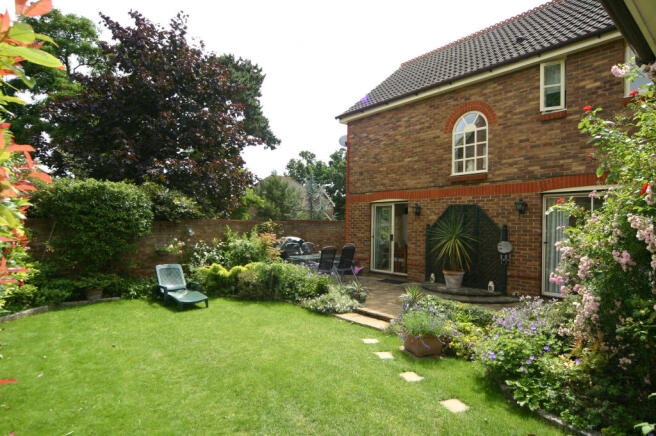 Rear garden